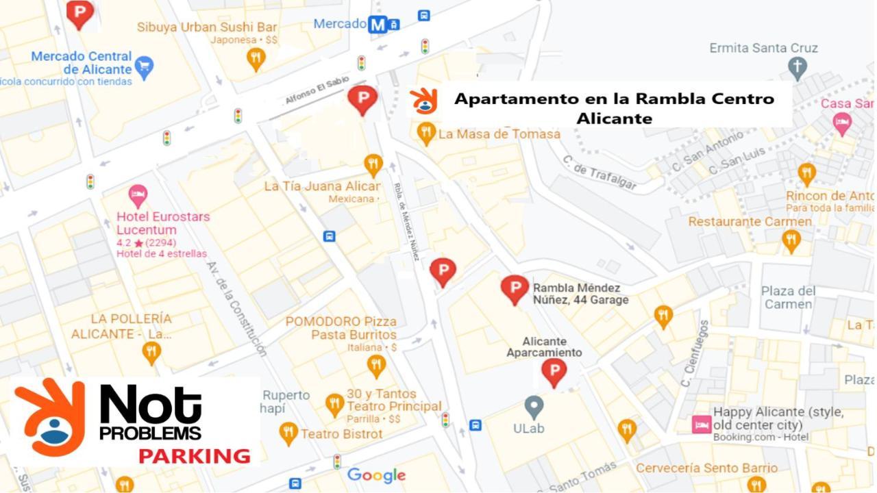 Apartamento En La Rambla Centro Alicante C Exterior photo